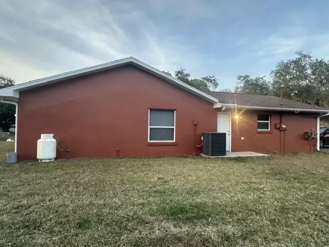 Finished Oak Hill exterior view - real Volusia County painting project