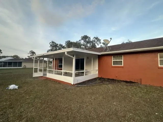 Finished Oak Hill exterior view - real Volusia County painting project