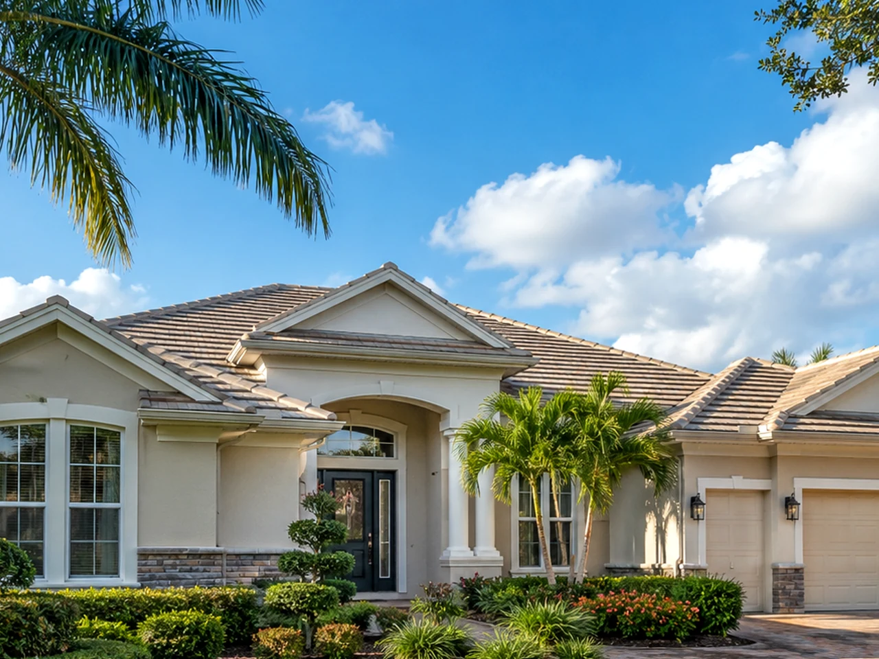 Fresh Florida home used for exterior paint life in Volusia County