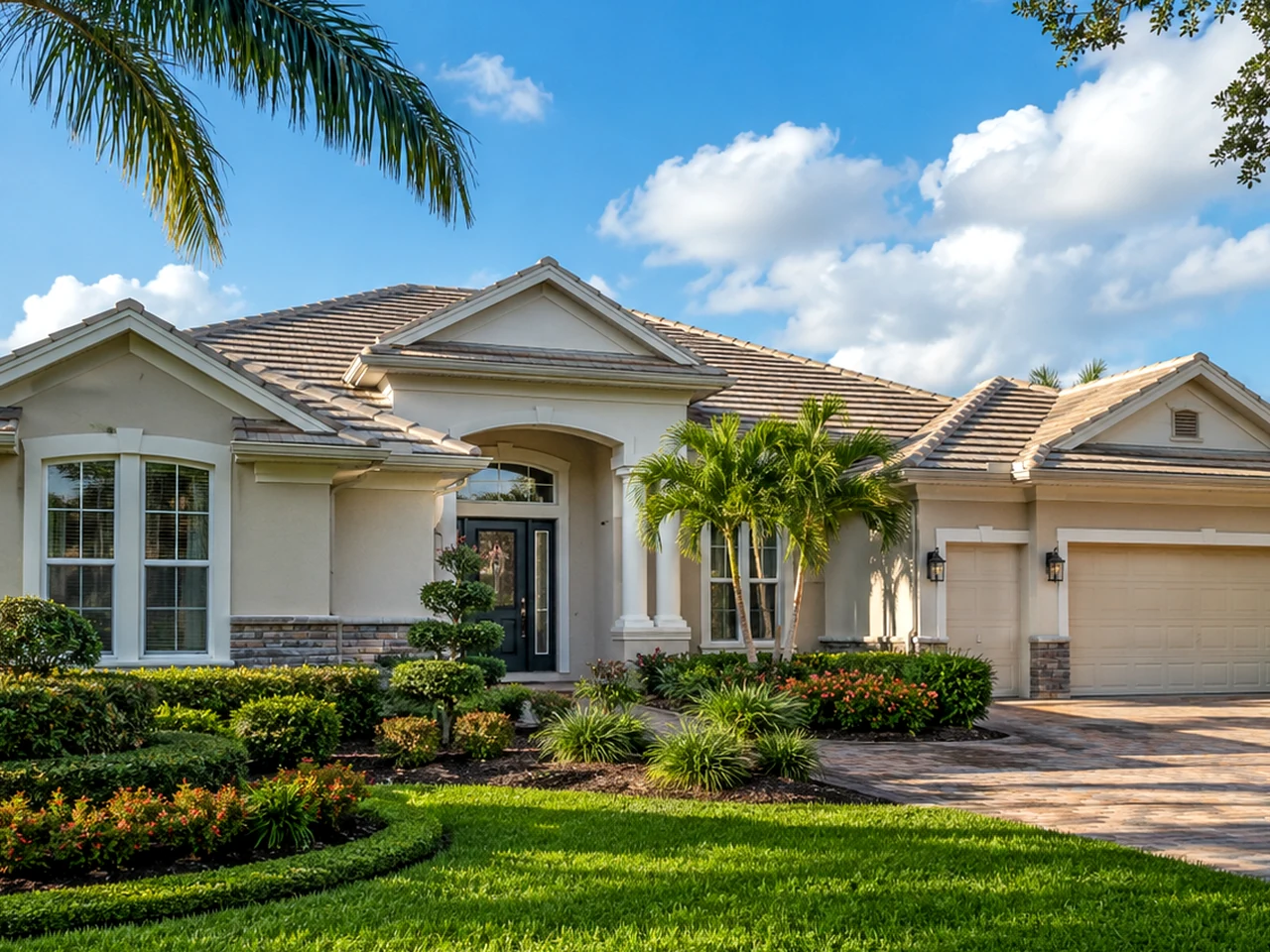 Freshly painted home in Port Orange, Florida