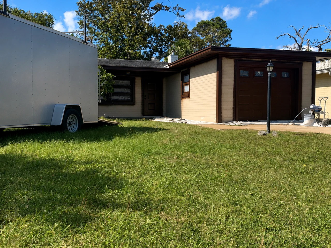 Freshly painted Florida home used for the painting price guide