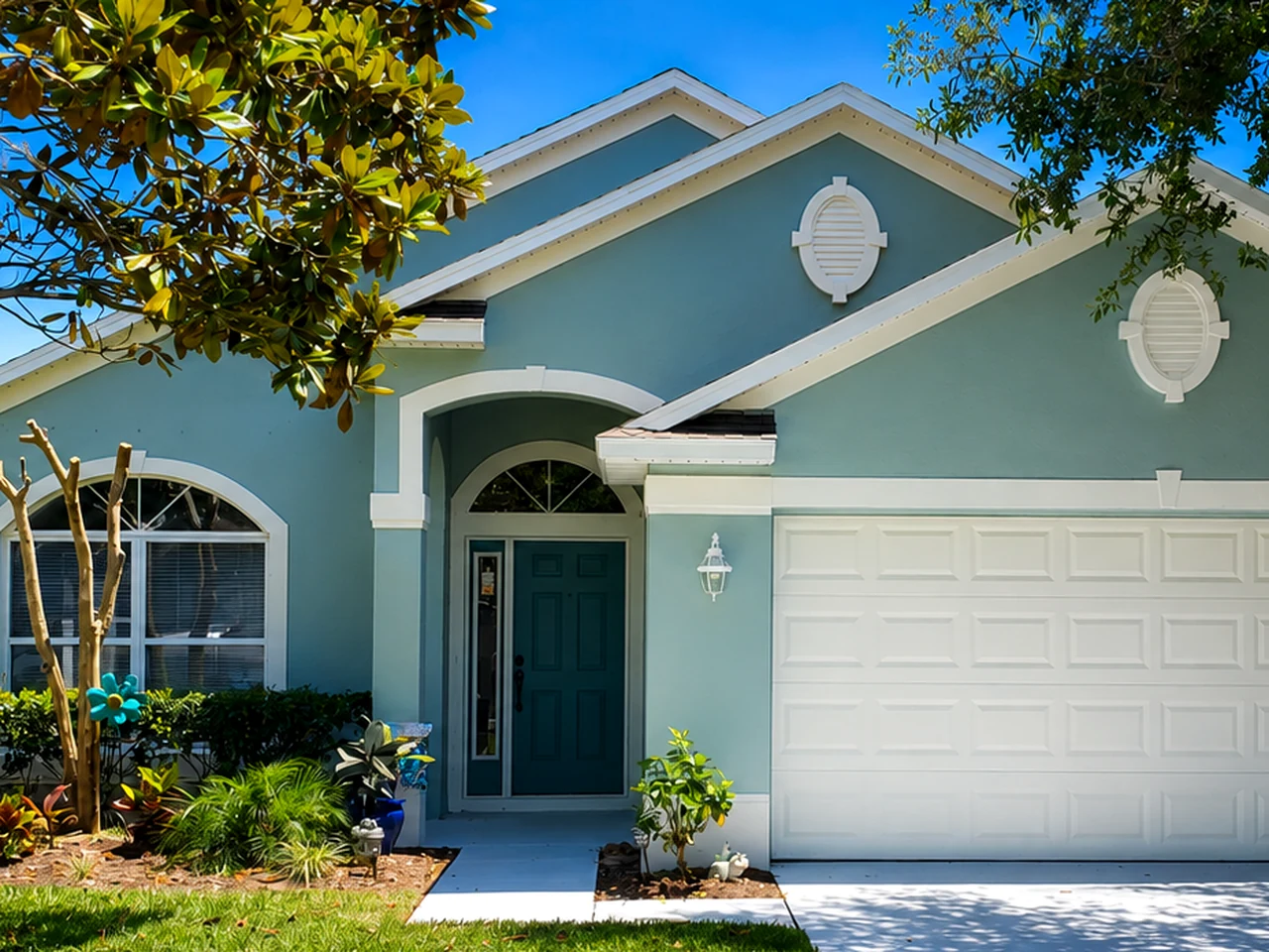 Freshly painted Florida home used on the privacy policy page
